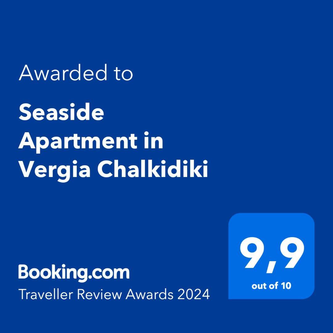 Seaside Apartment In Vergia Chalkidiki Exteriér fotografie